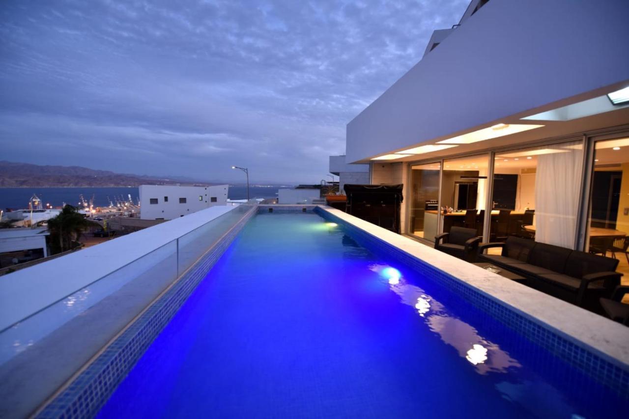 Private Pool Luxury Penthouses Sea View إيلات المظهر الخارجي الصورة