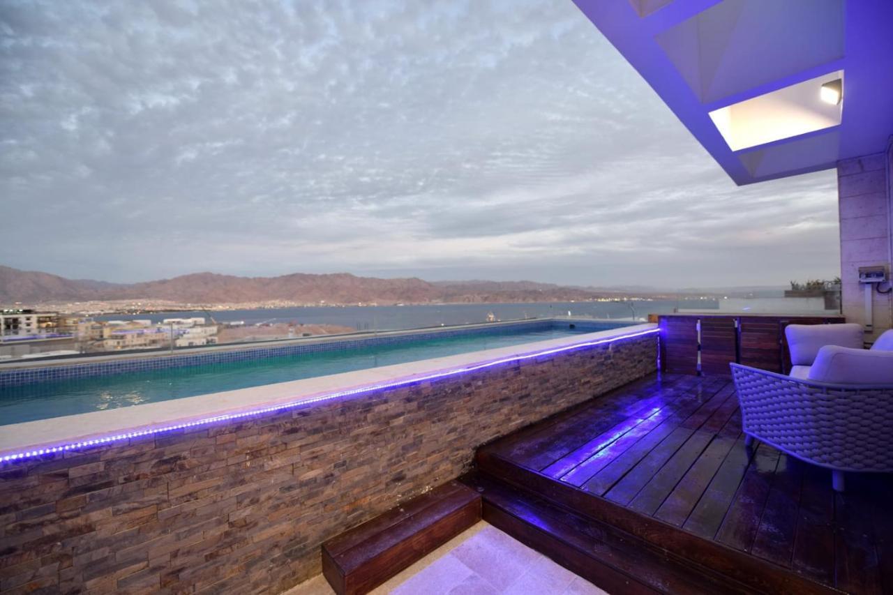 Private Pool Luxury Penthouses Sea View إيلات المظهر الخارجي الصورة