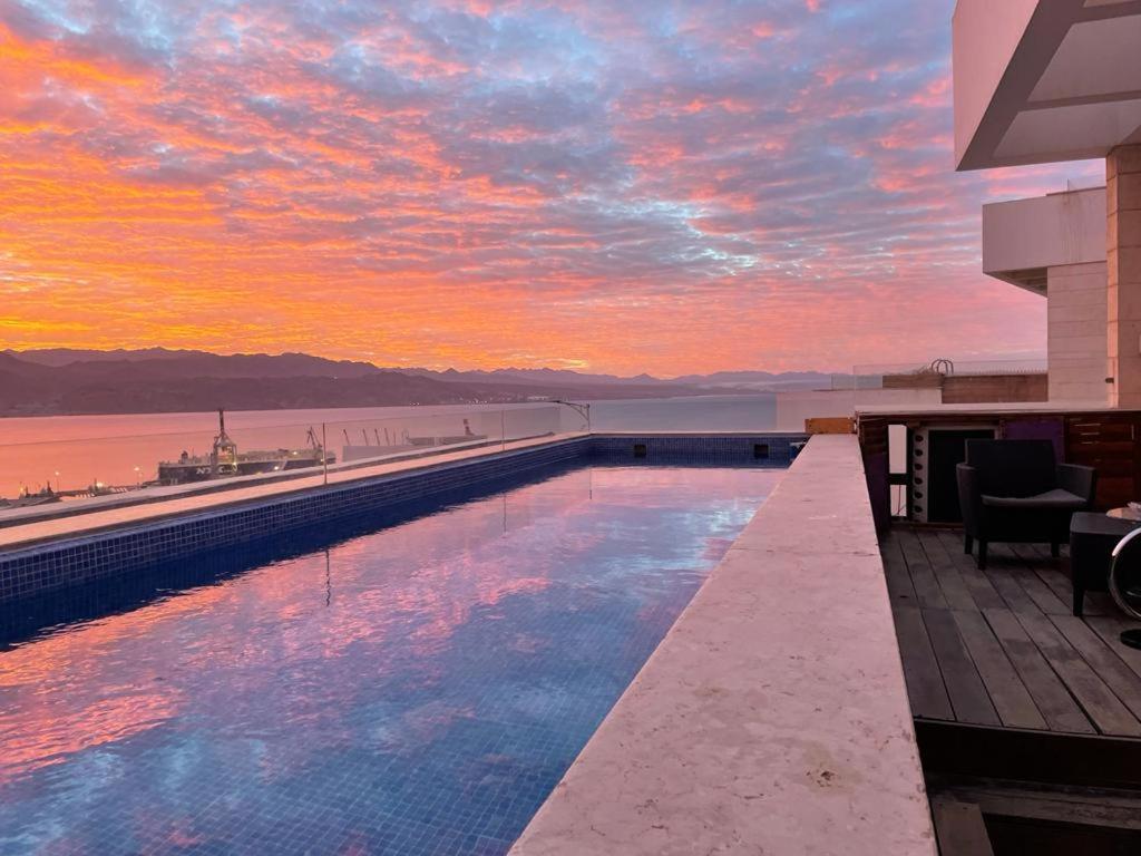 Private Pool Luxury Penthouses Sea View إيلات المظهر الخارجي الصورة